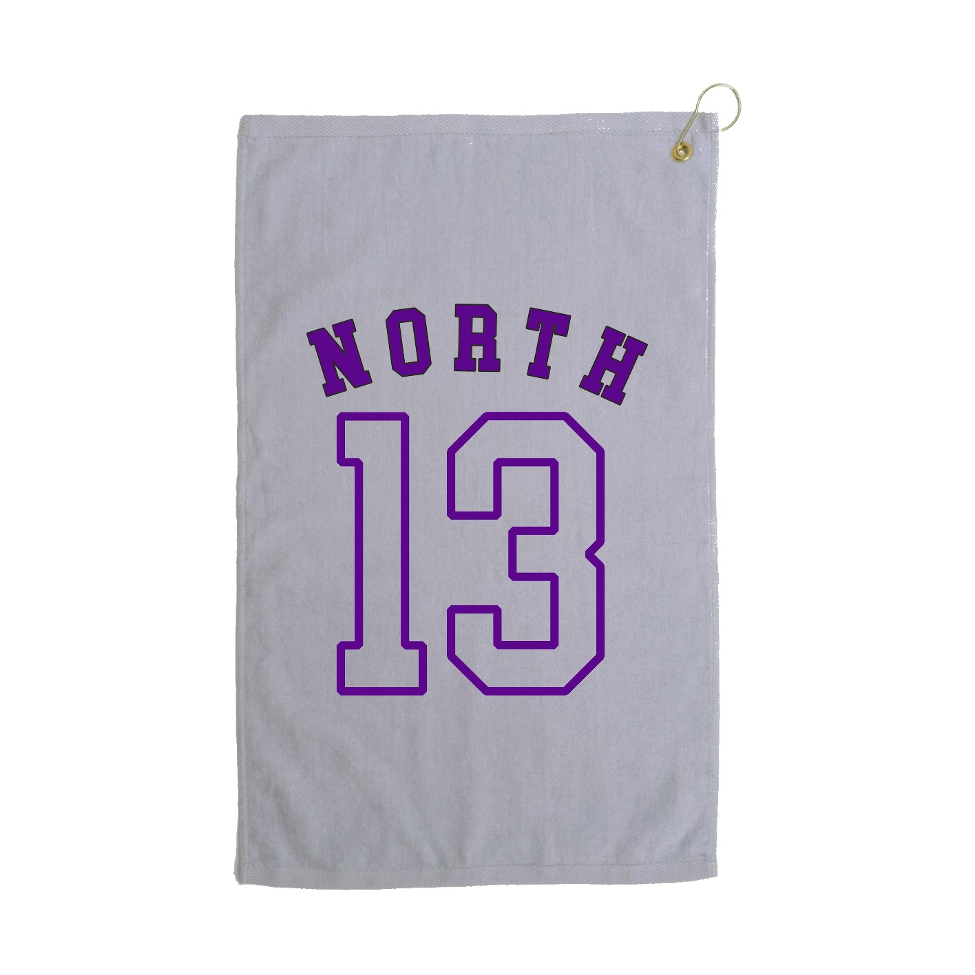 Golf Towel — Shirsey Arch in Grey
