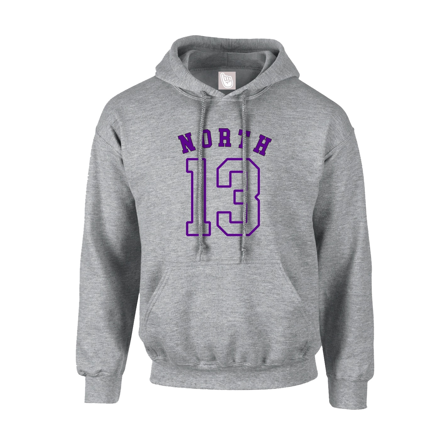 Youth Hoodie — Shirsey Arch in Grey