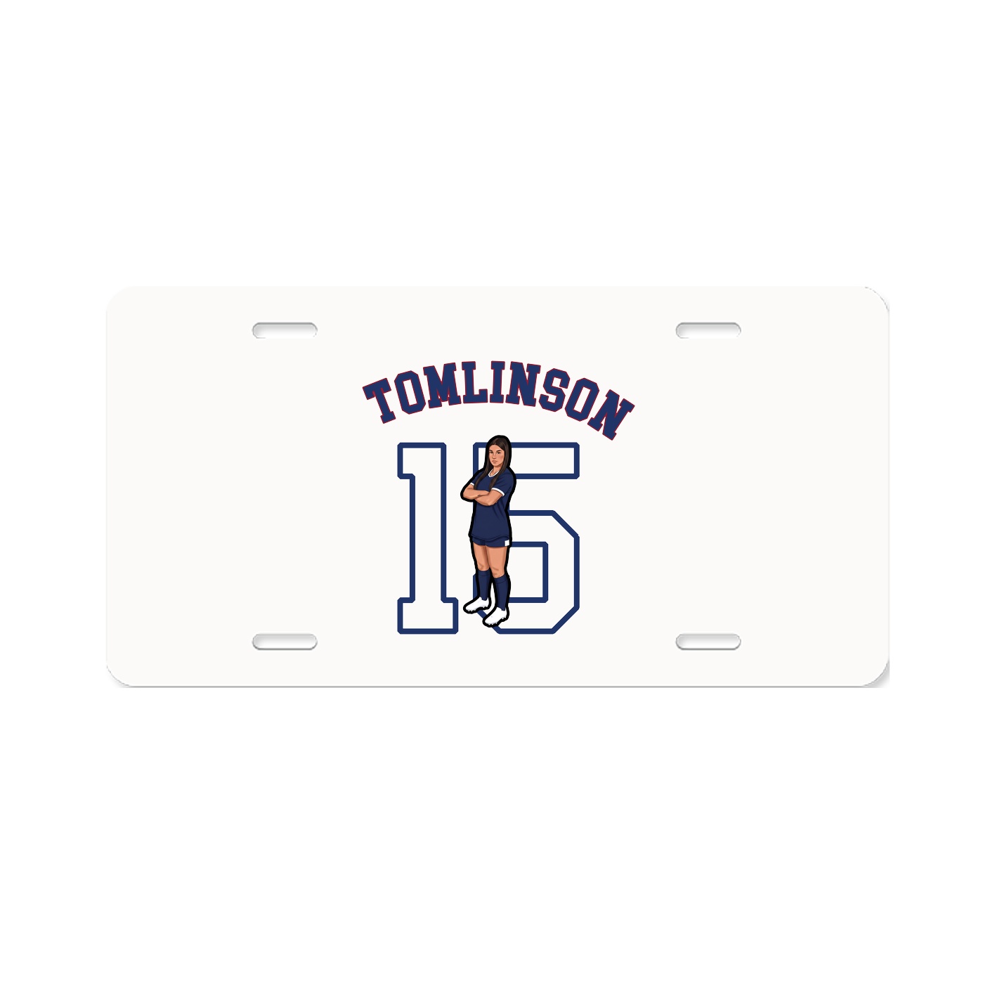 License Plate — Shirsey Arch in Classic