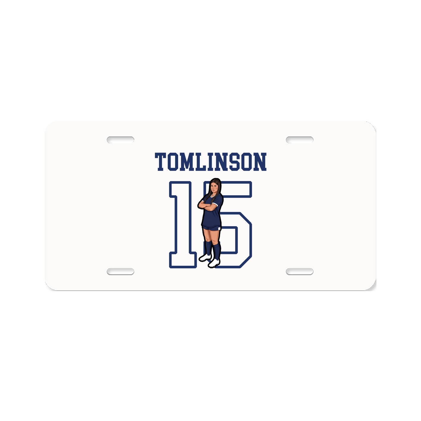 License Plate — Shirsey in Classic