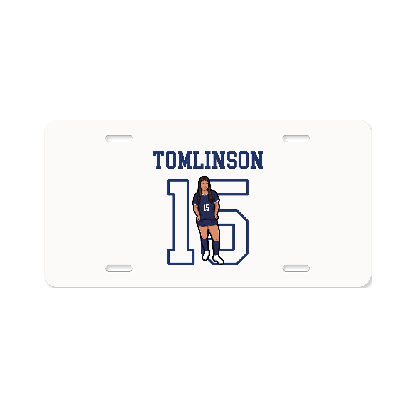 License Plate — Shirsey in Classic