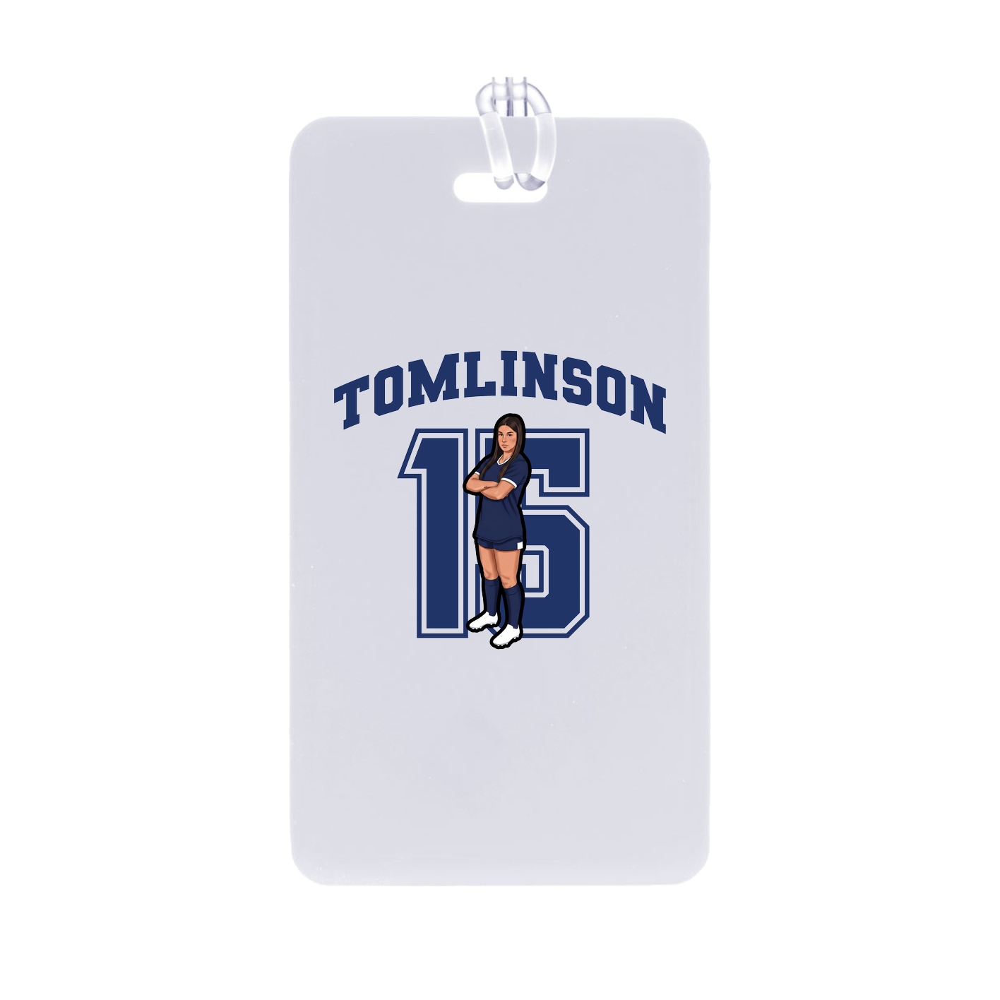 Bag Tag — Number in Classic