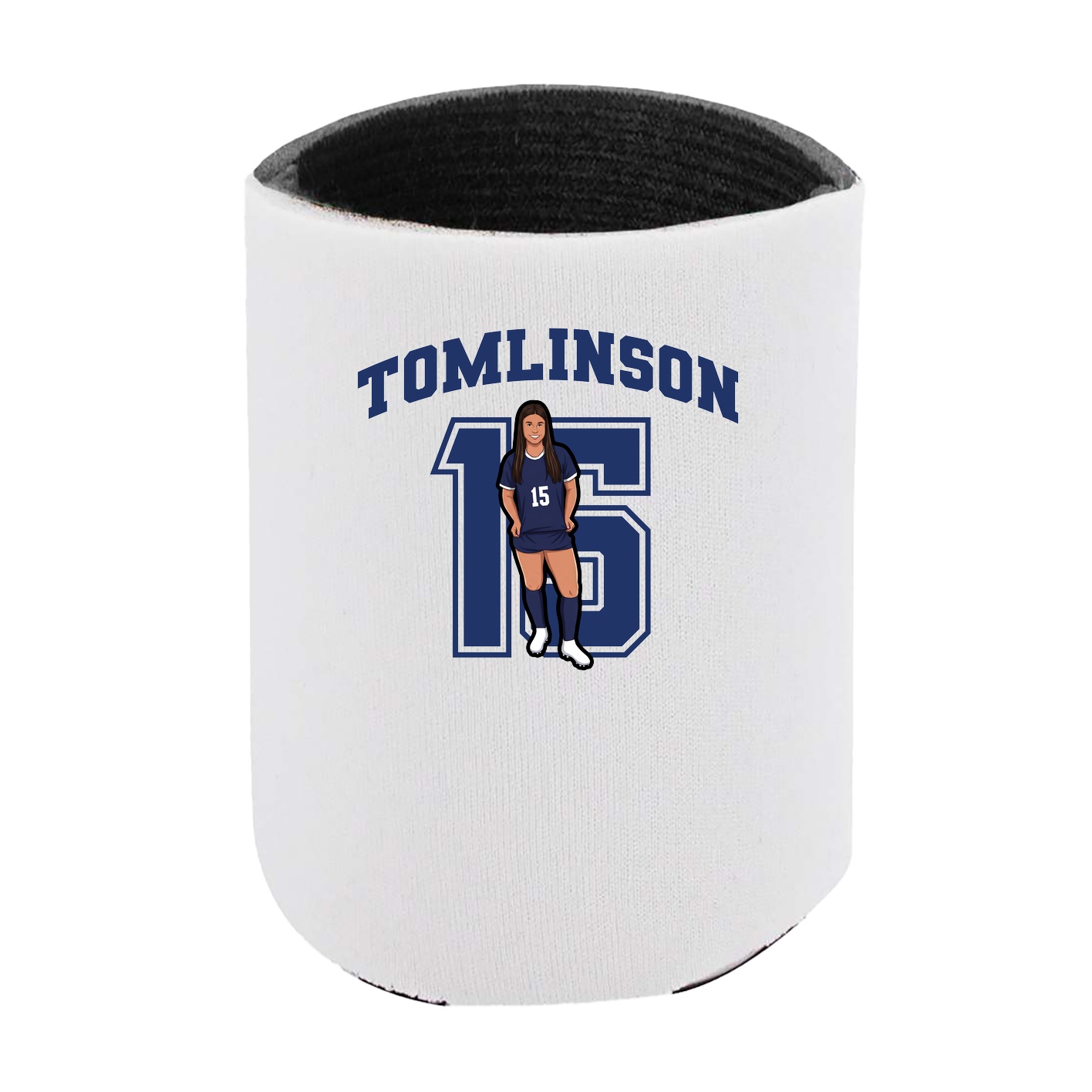 Can Holder — Number in White