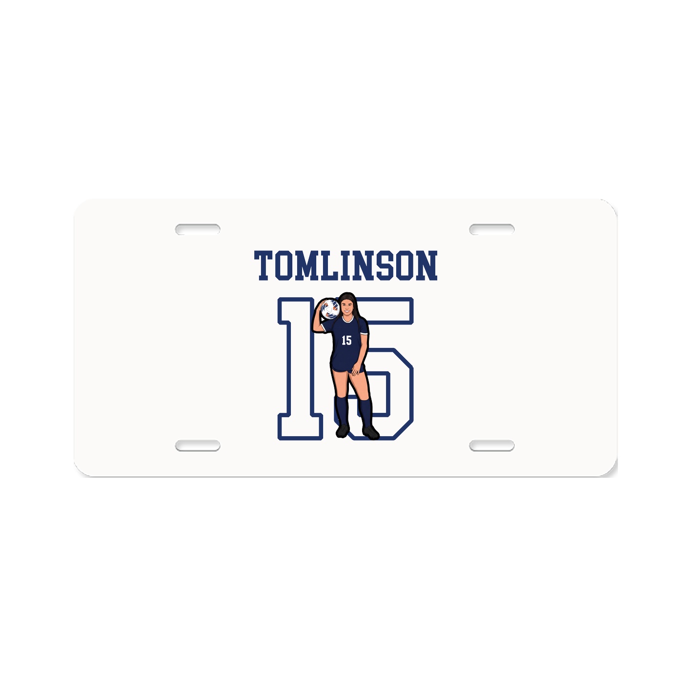 License Plate — Shirsey in Classic