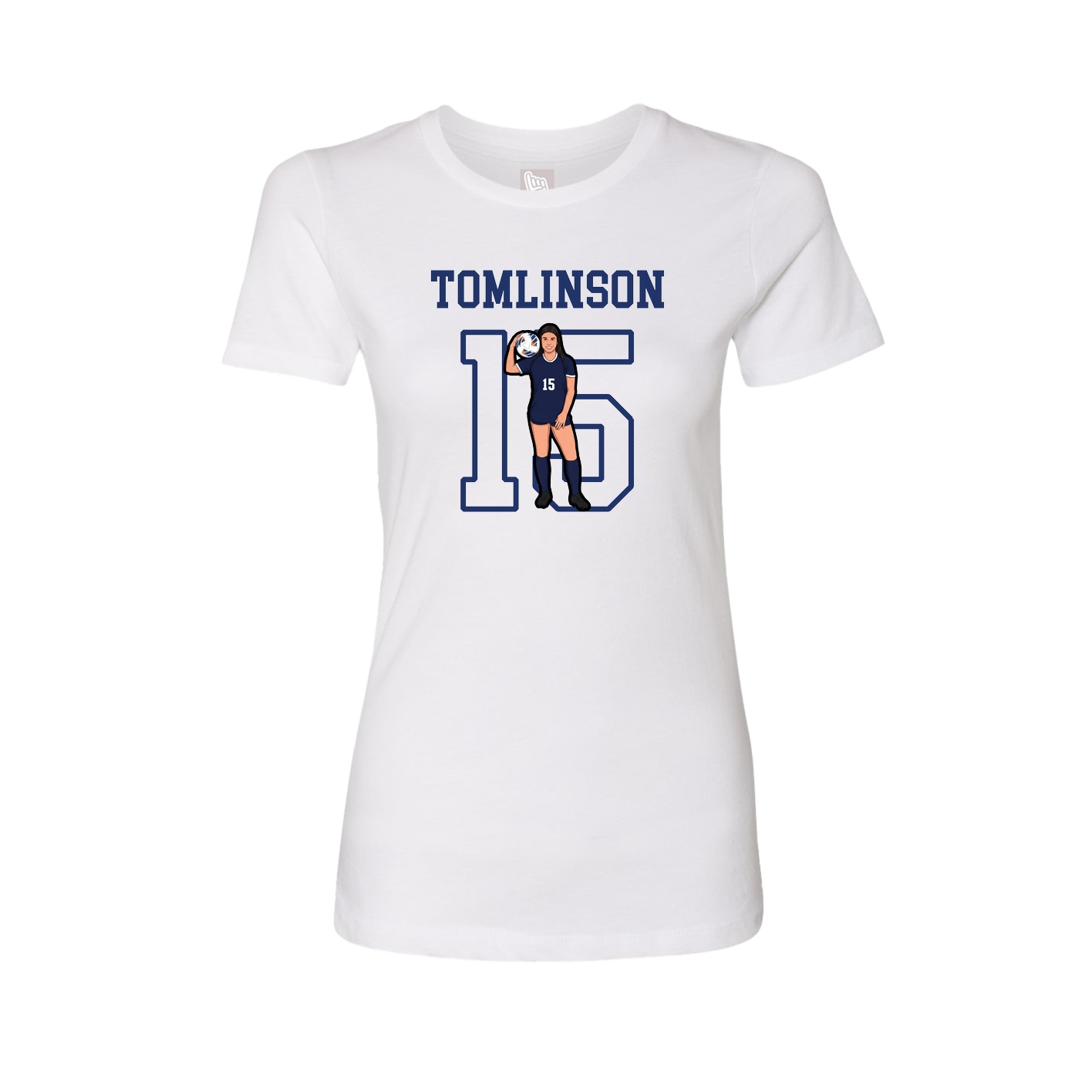 Fitted Women's Tee — Shirsey in White