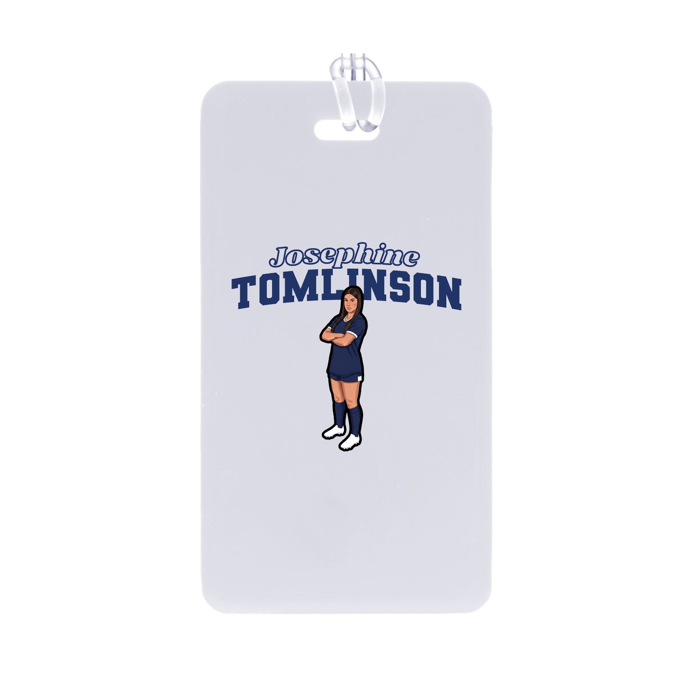 Bag Tag — Name Arch in Classic