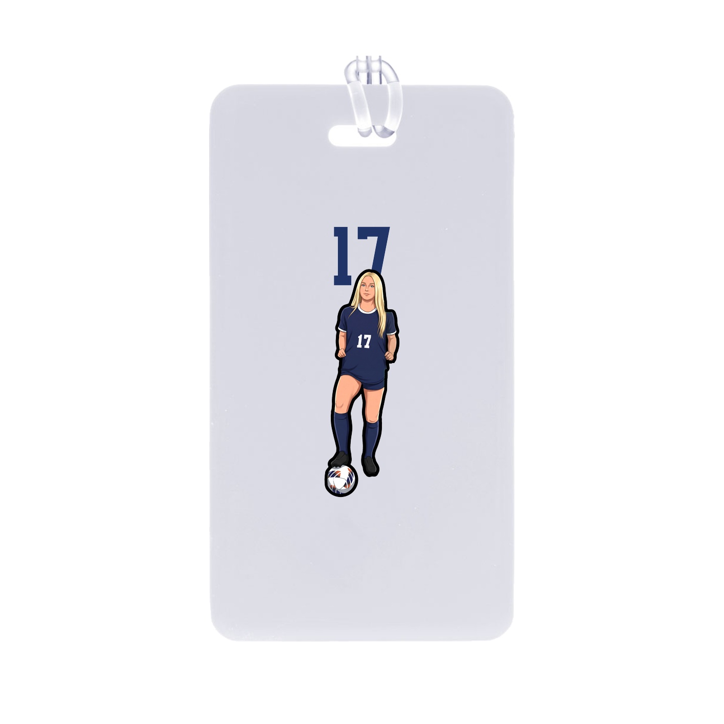 Bag Tag — Number Top in Classic
