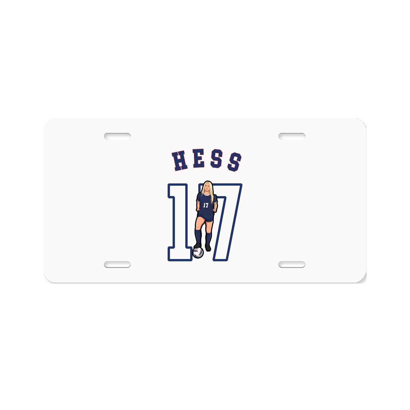 License Plate — Shirsey Arch in Classic