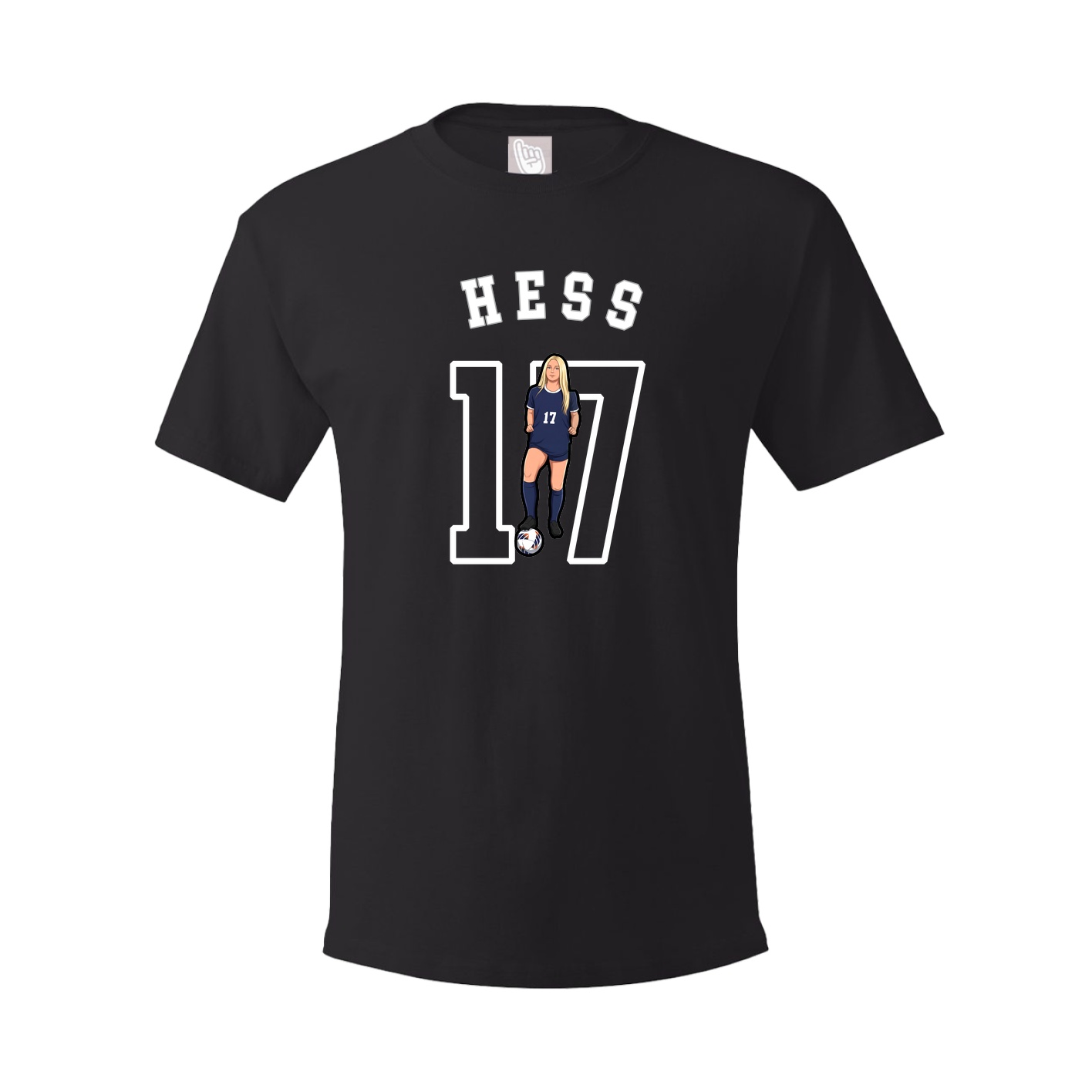 Youth Tee — Shirsey Arch in Black