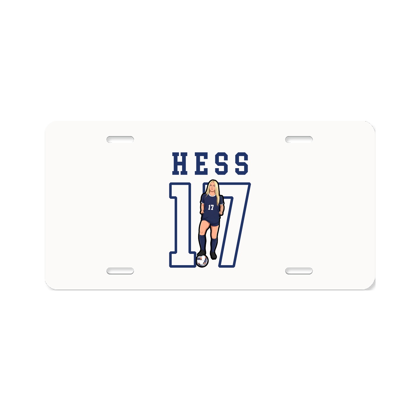 License Plate — Shirsey in Classic