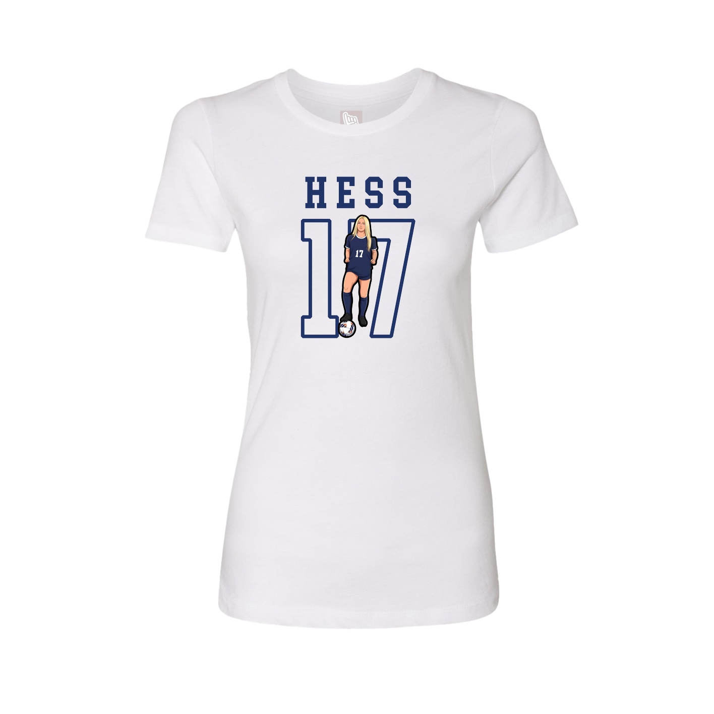 Fitted Women's Tee — Shirsey in White