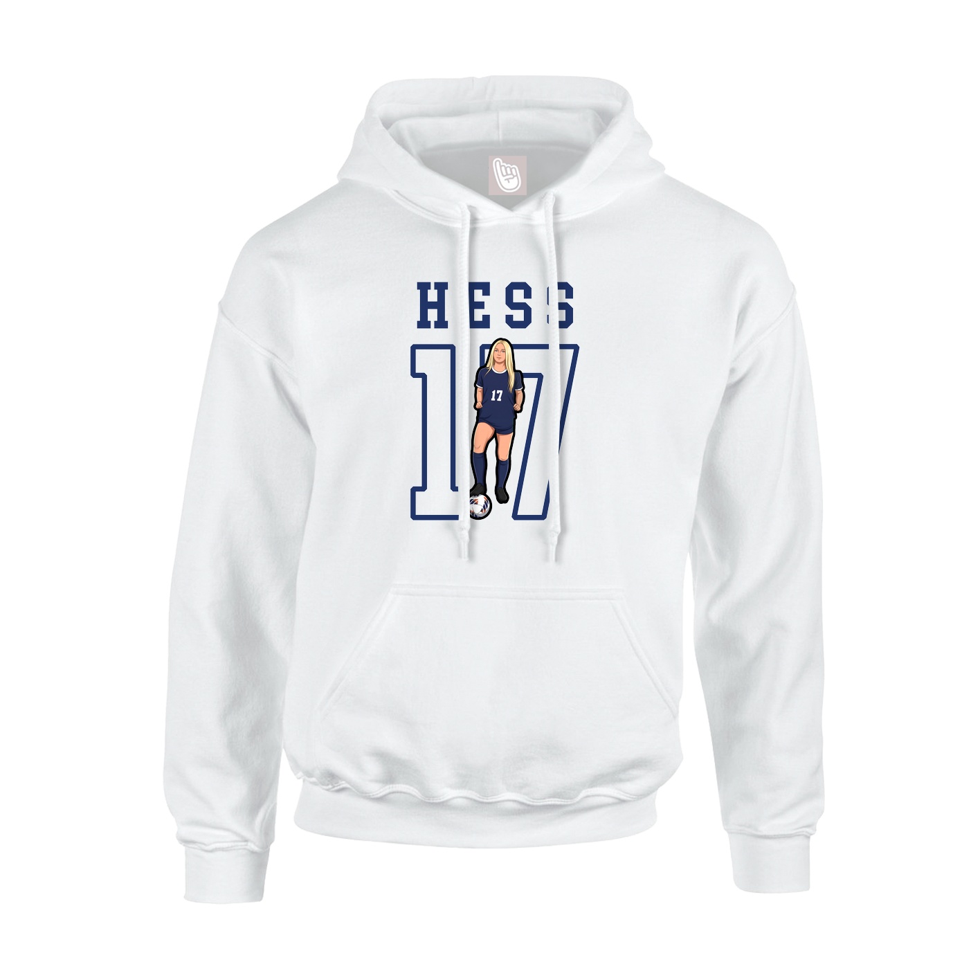 Youth Hoodie — Shirsey in White