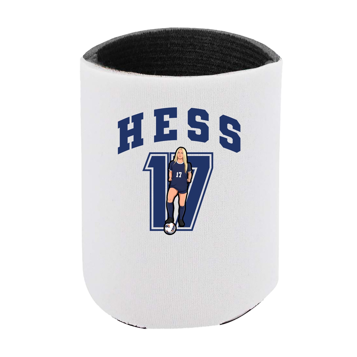 Can Holder — Number in White