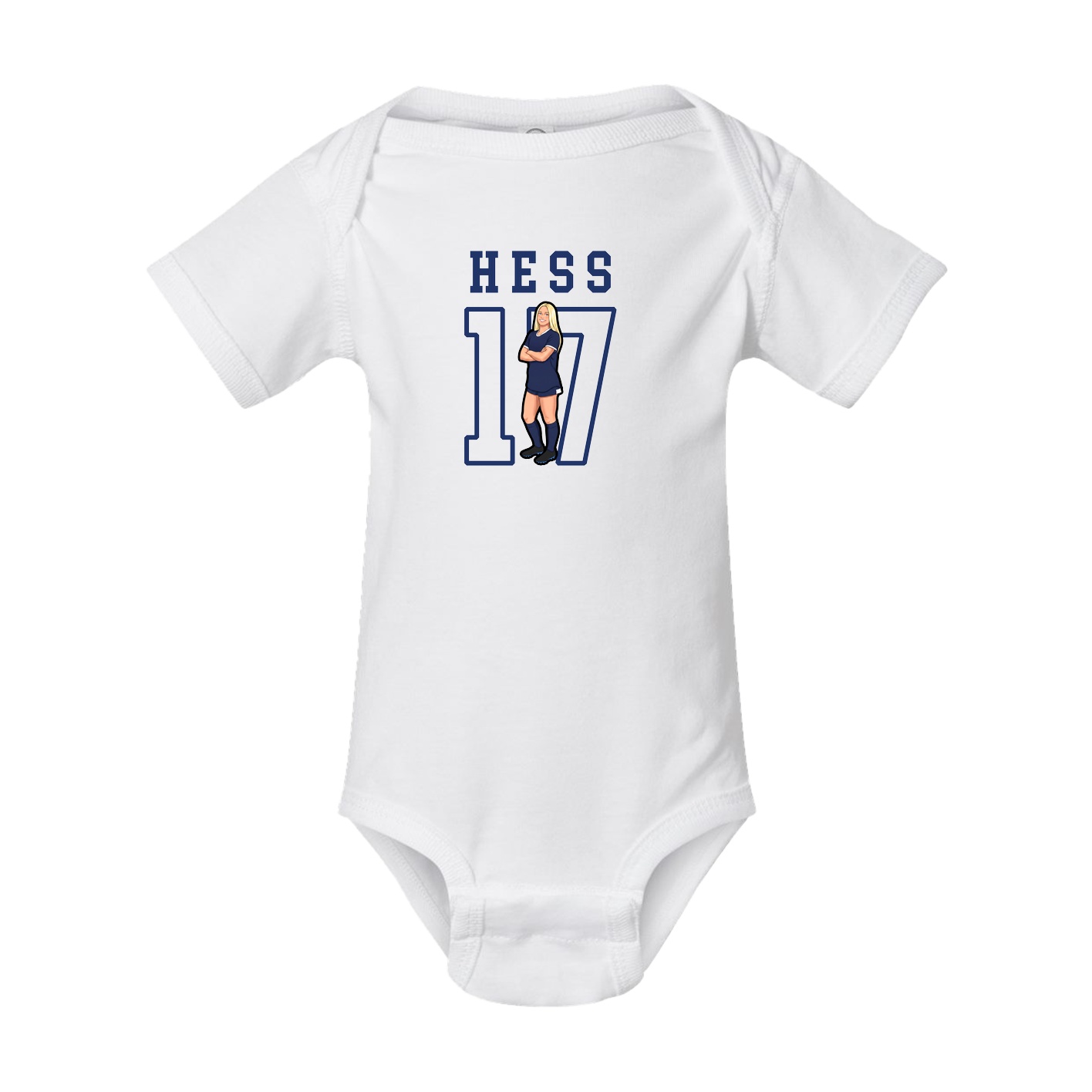 Baby Onesie — Shirsey in White