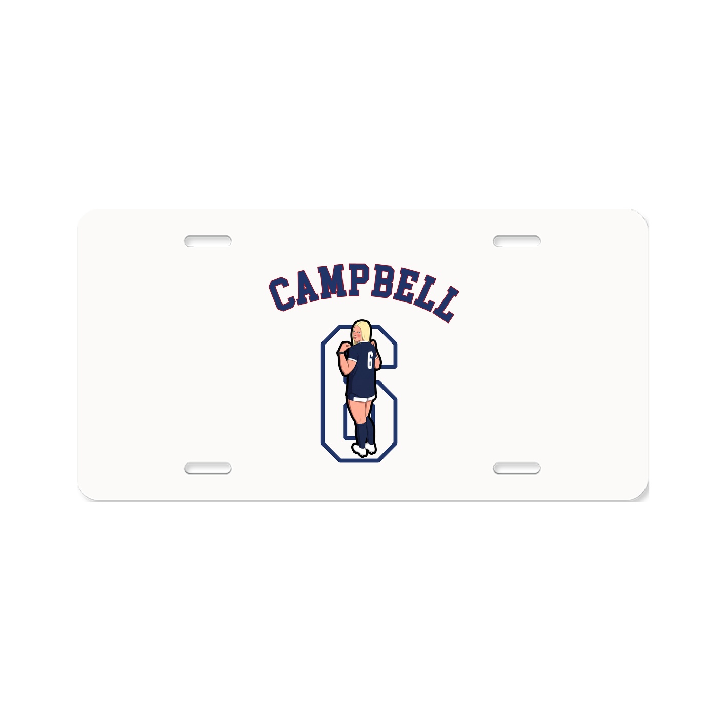 License Plate — Shirsey Arch in Classic