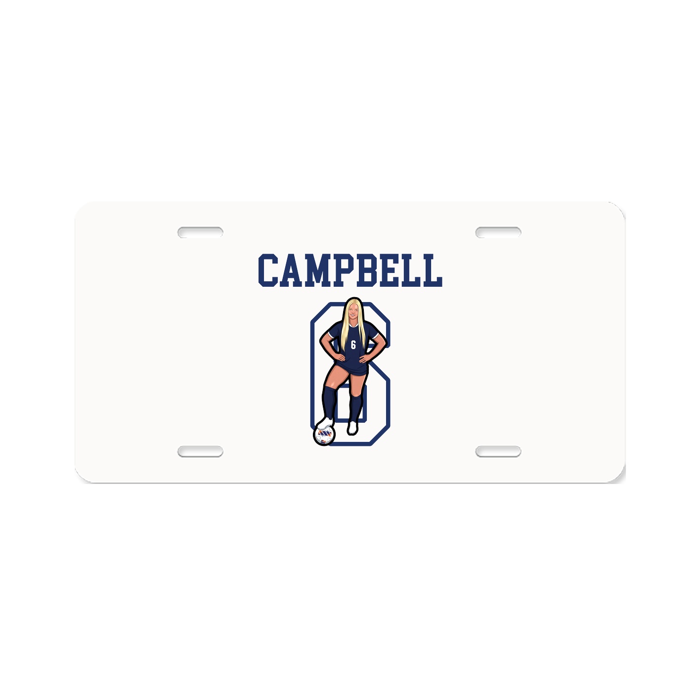 License Plate — Shirsey in Classic