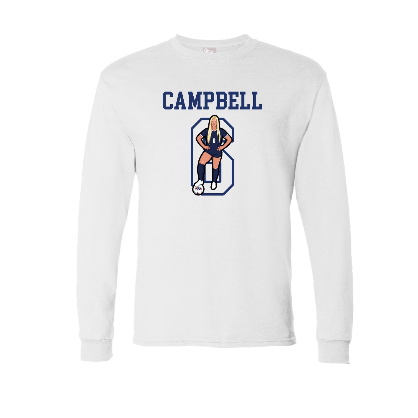 Long Sleeve Tee — Shirsey in White