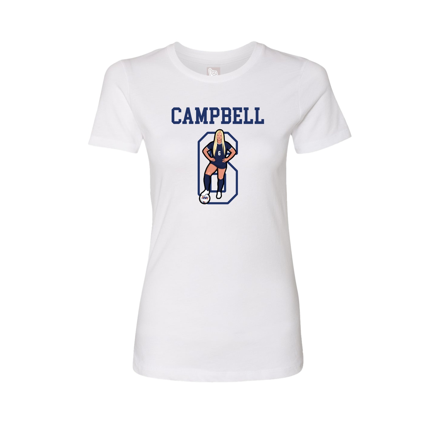 Fitted Women's Tee — Shirsey in White