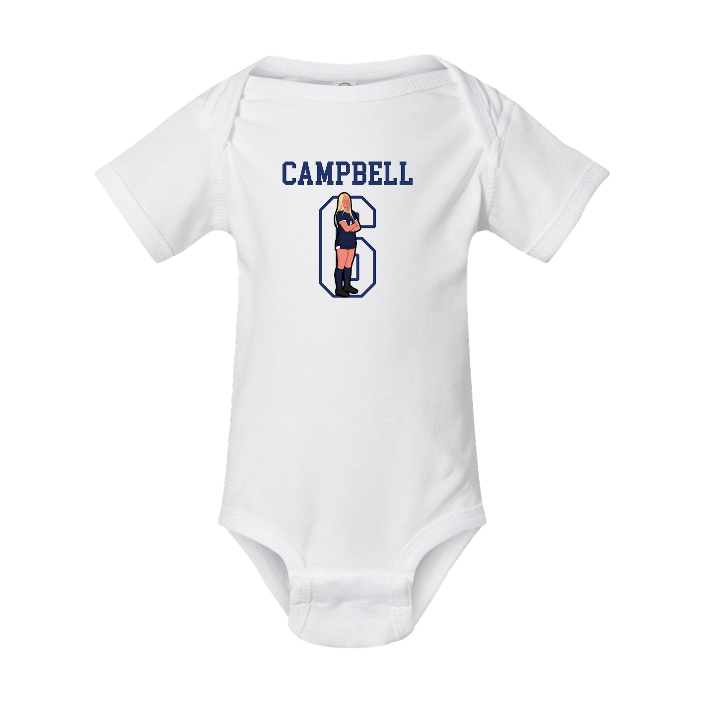 Baby Onesie — Shirsey in White