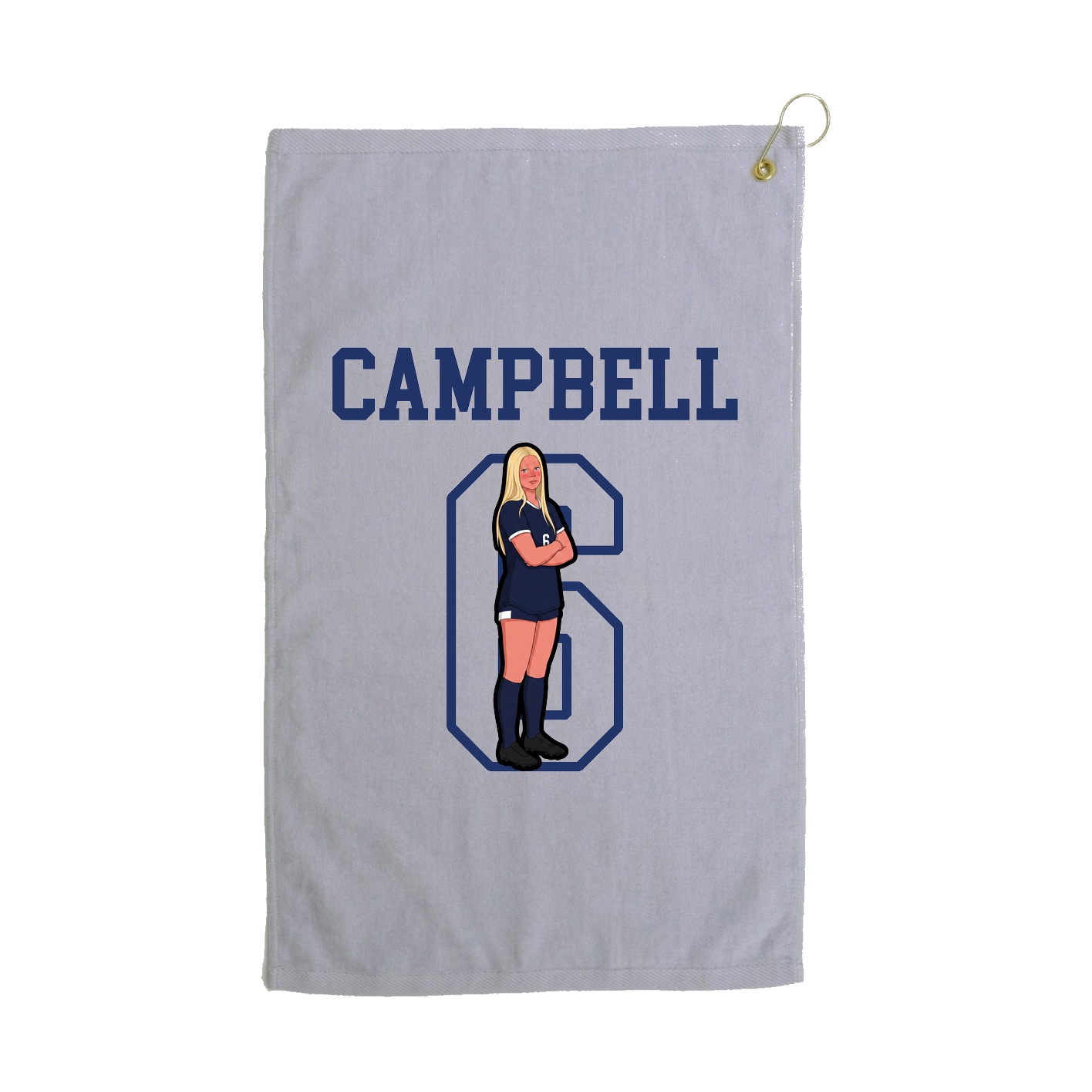 Golf Towel — Shirsey in Grey