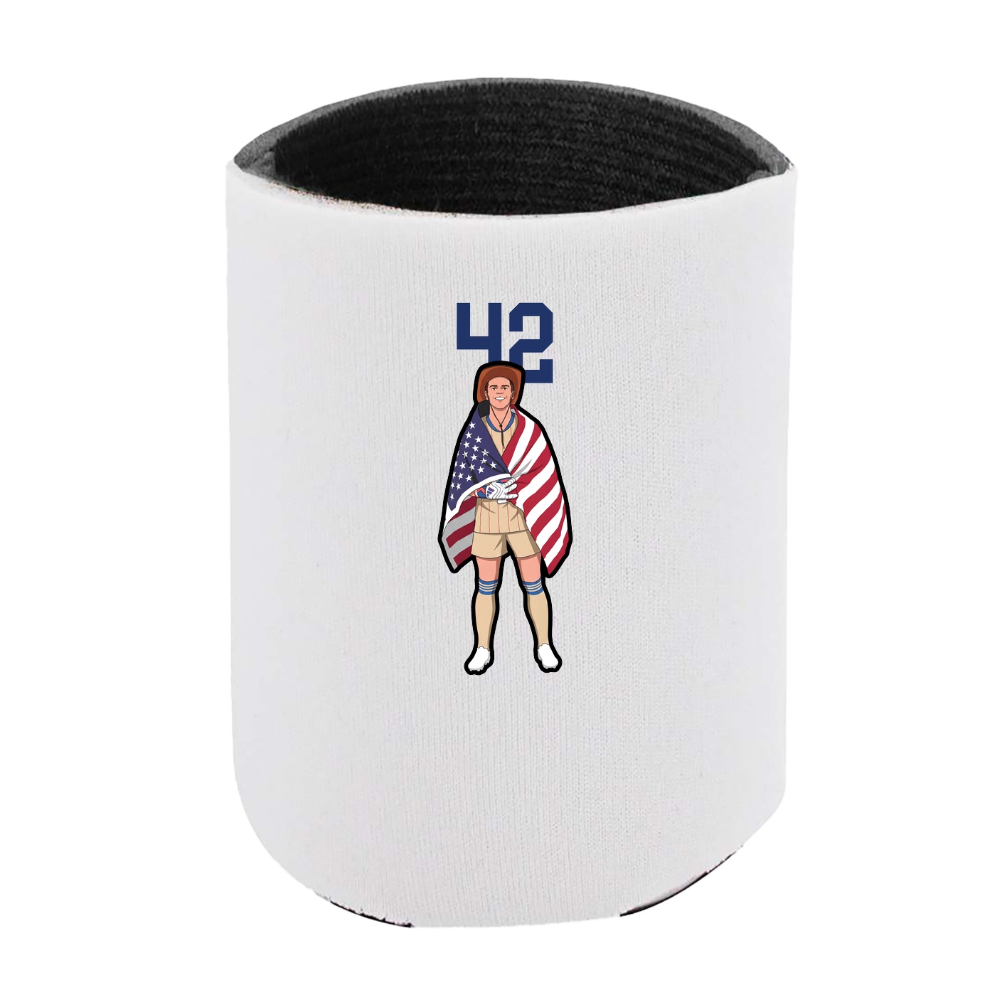 Can Holder — Number Top in White