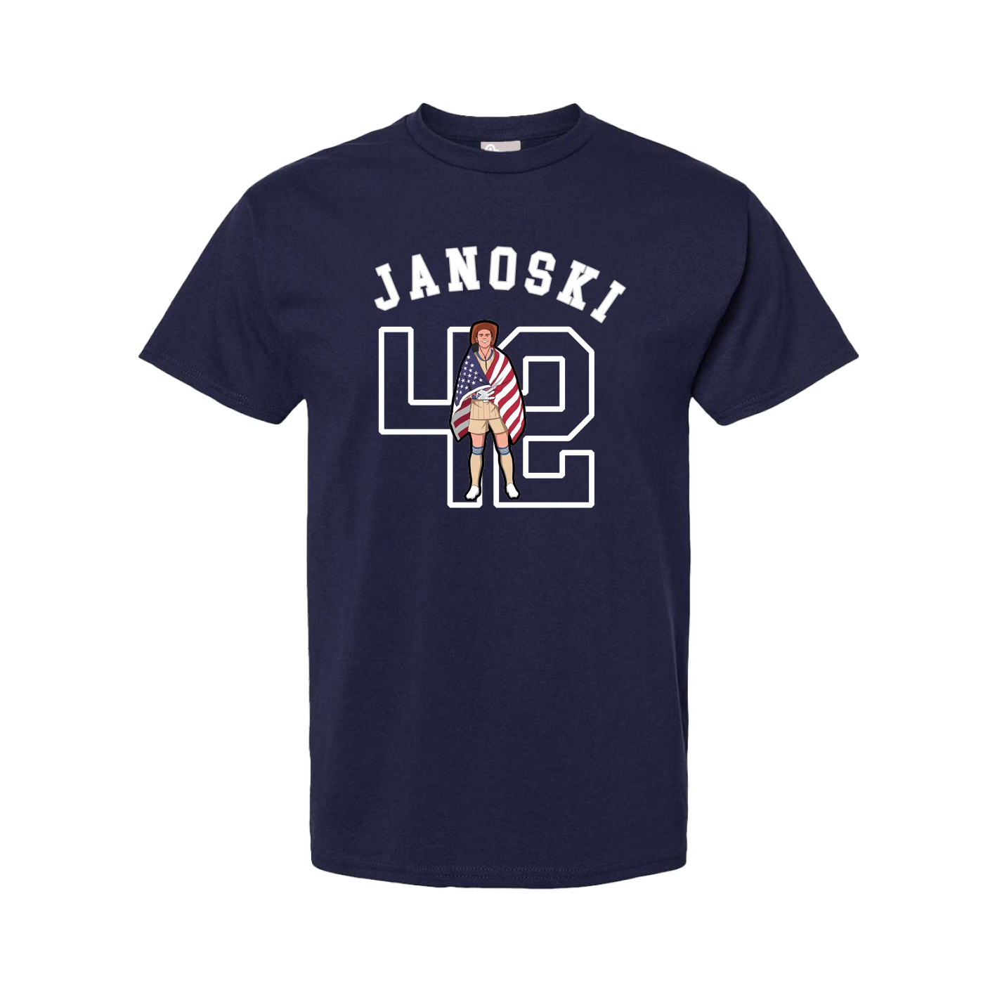 Youth Tee — Shirsey Arch in Navy