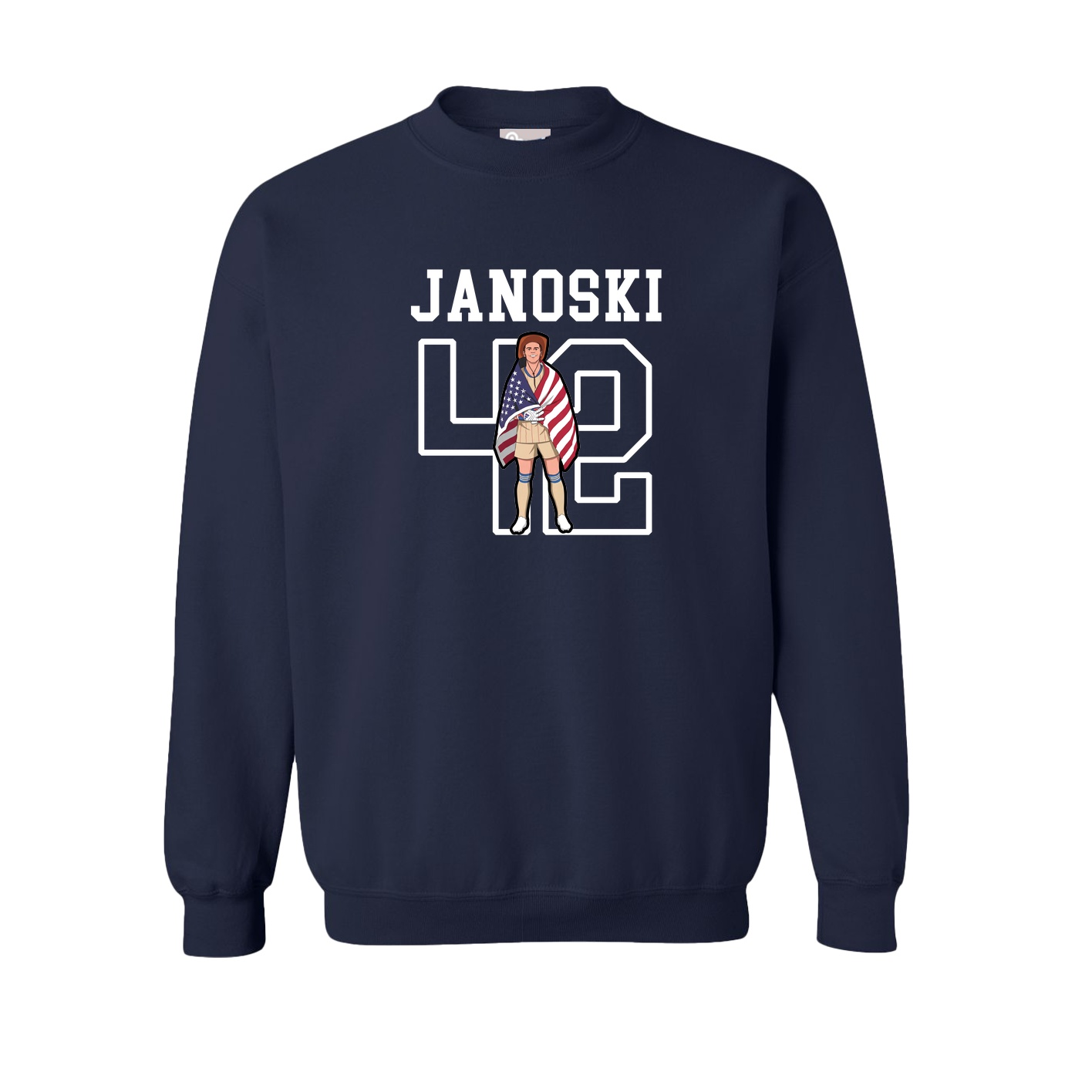 Fleece Crew — Shirsey in Navy