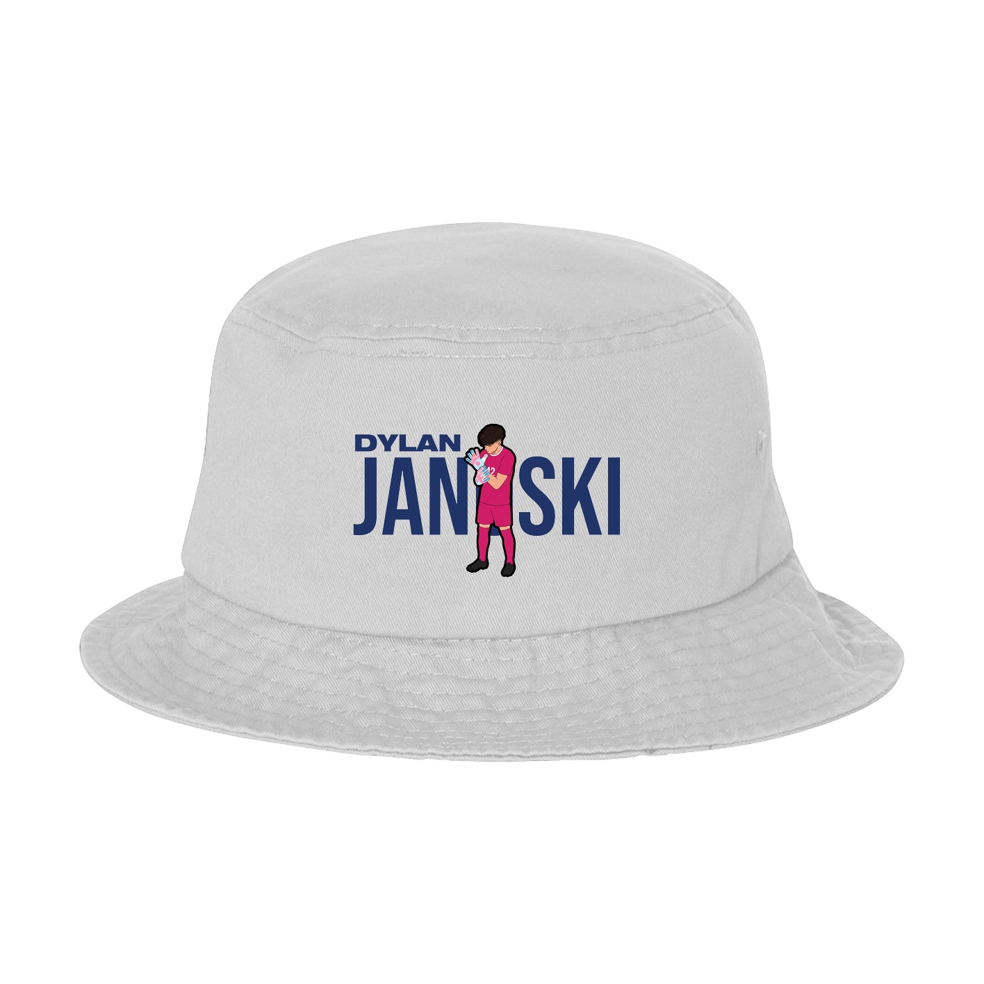 Bucket Cap — Player Name in White