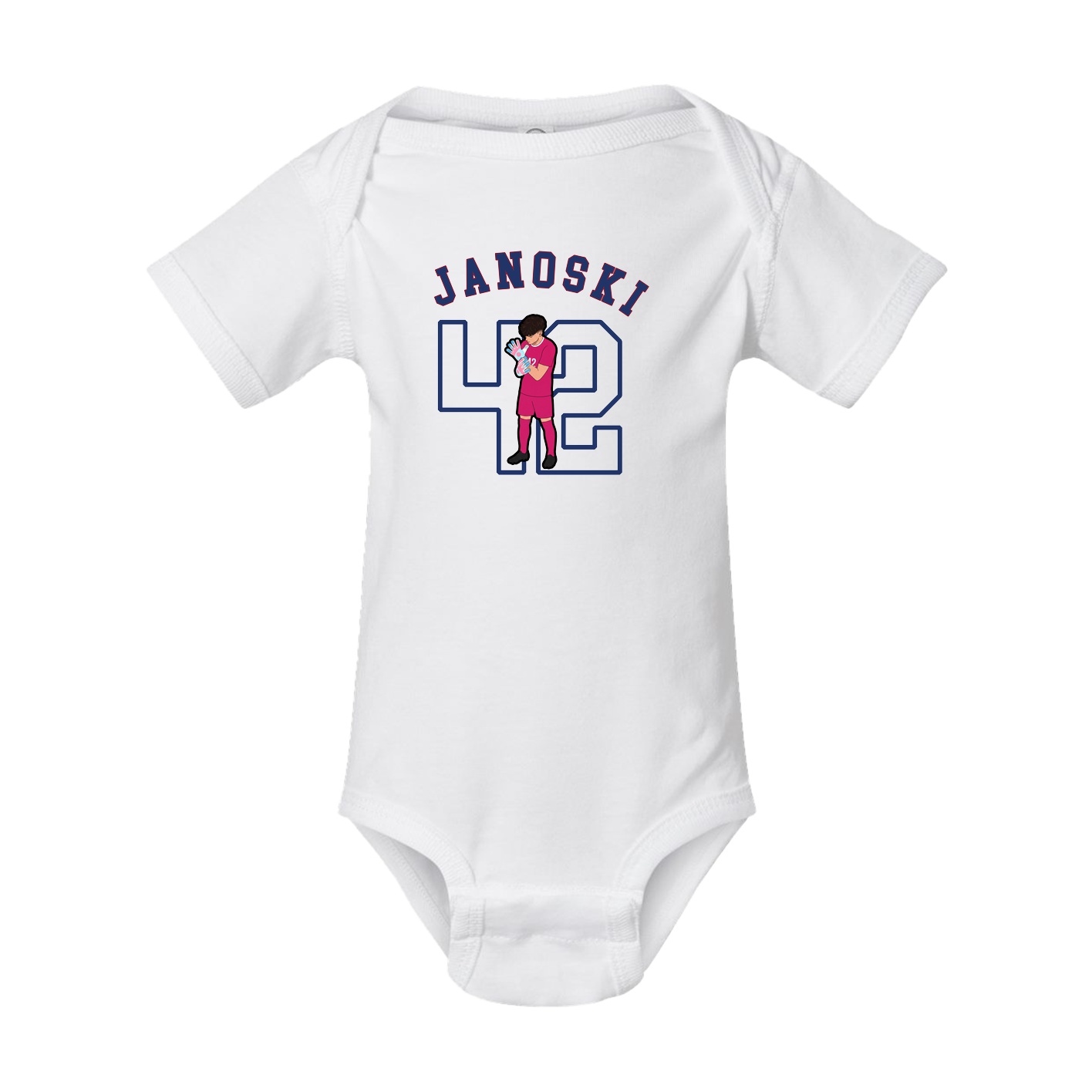 Baby Onesie — Shirsey Arch in White