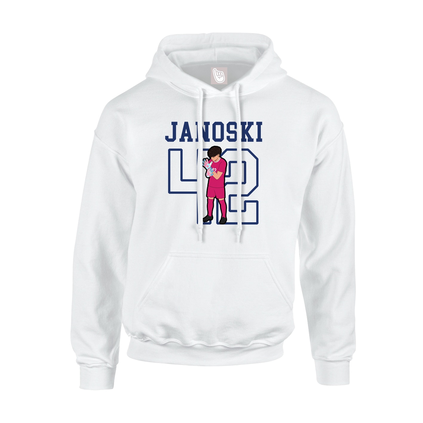 Youth Hoodie — Shirsey in White