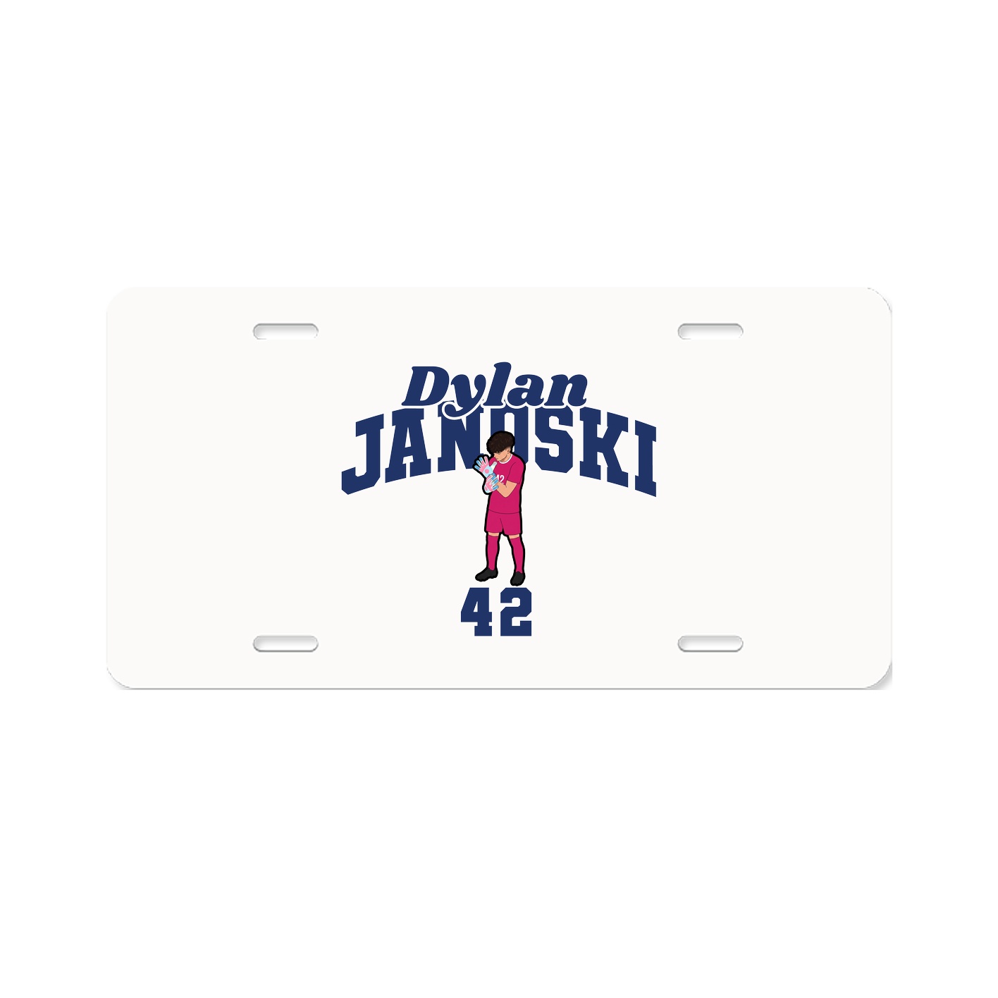 License Plate — Signature Arch in Classic