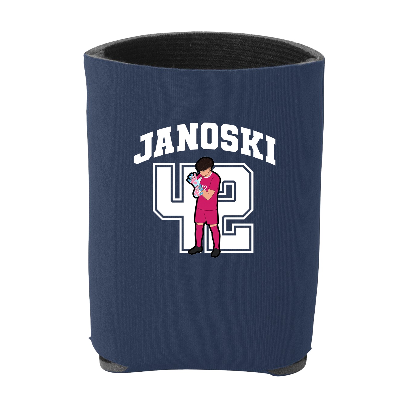 Can Holder — Number in Navy