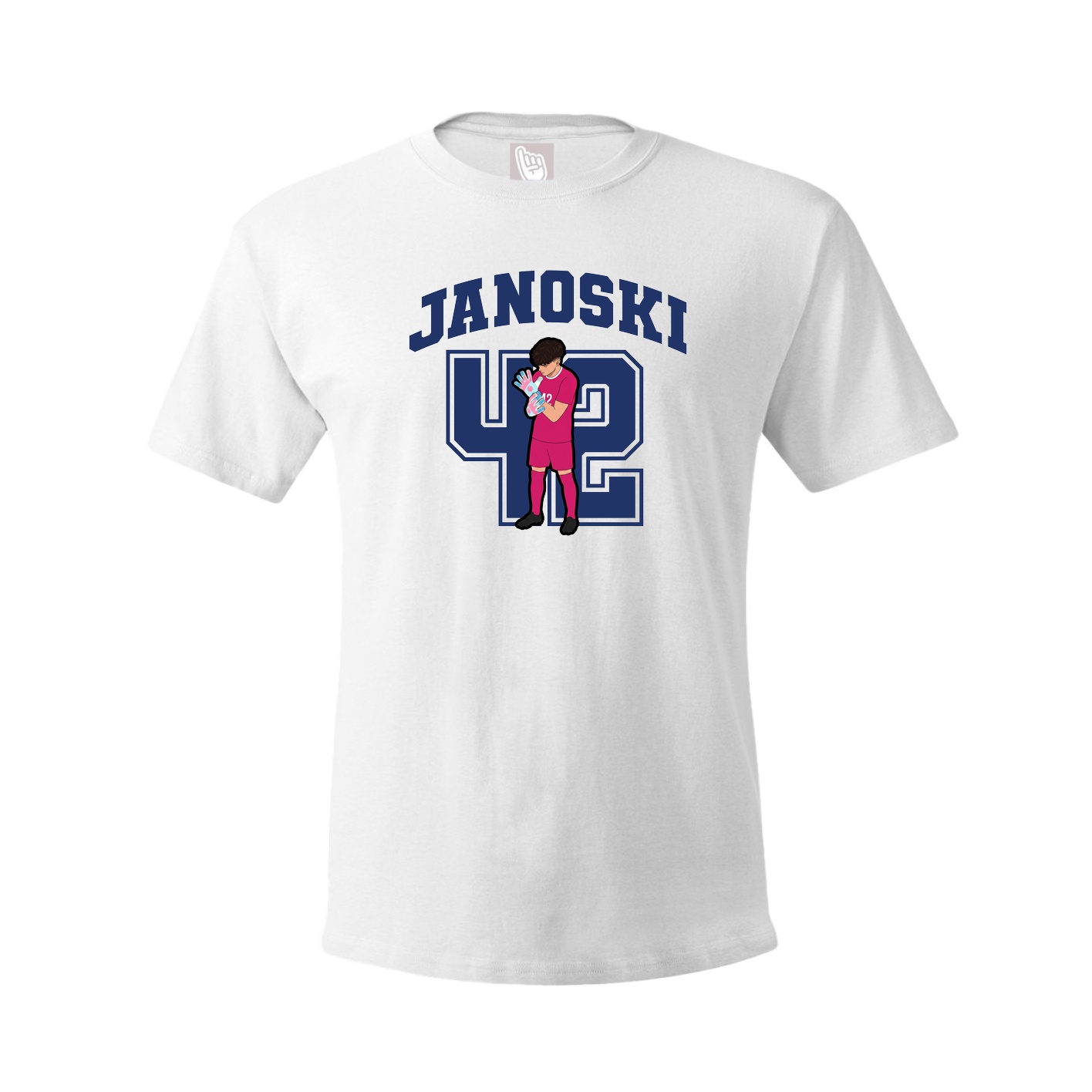 Tee — Number in White