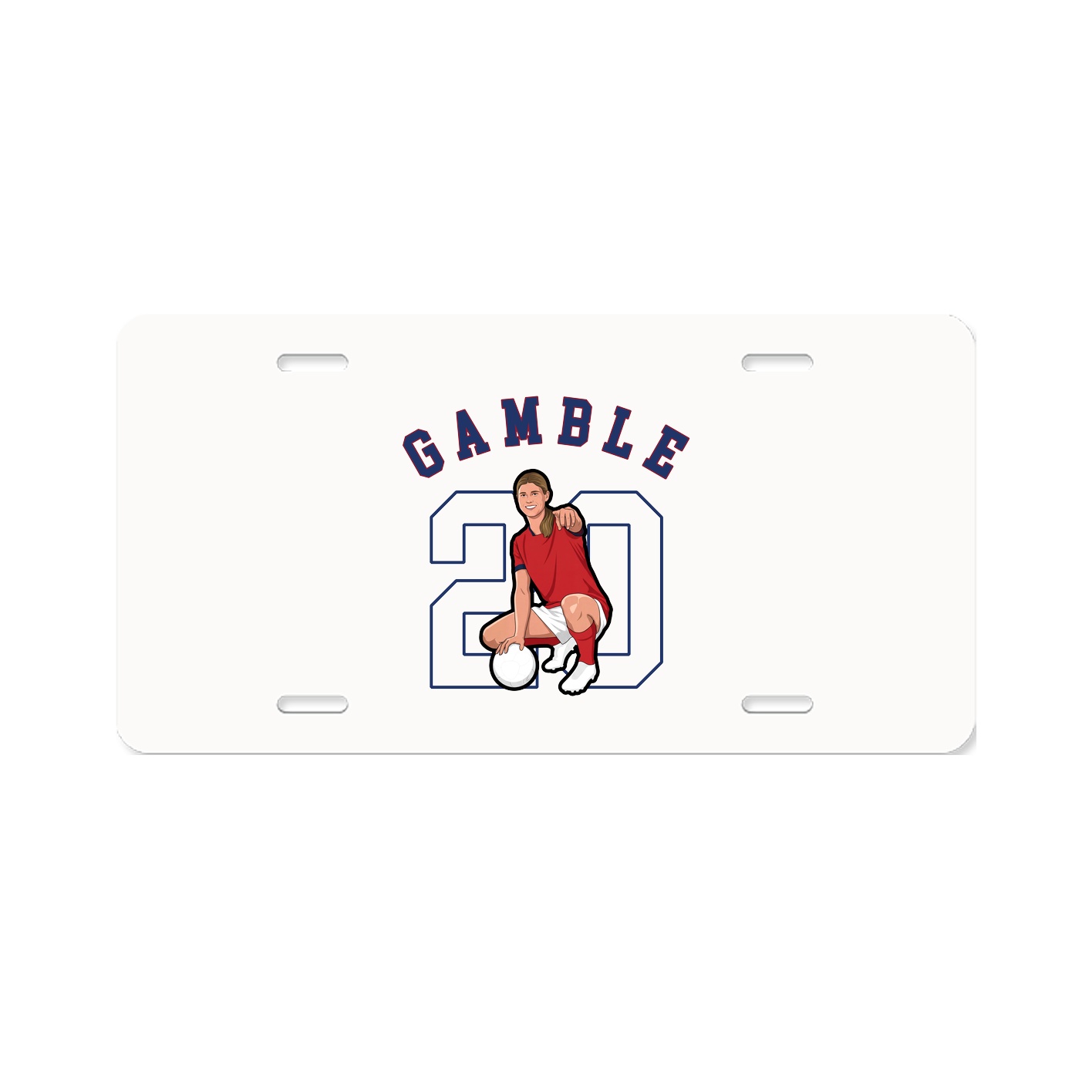 License Plate — Shirsey Arch in Classic