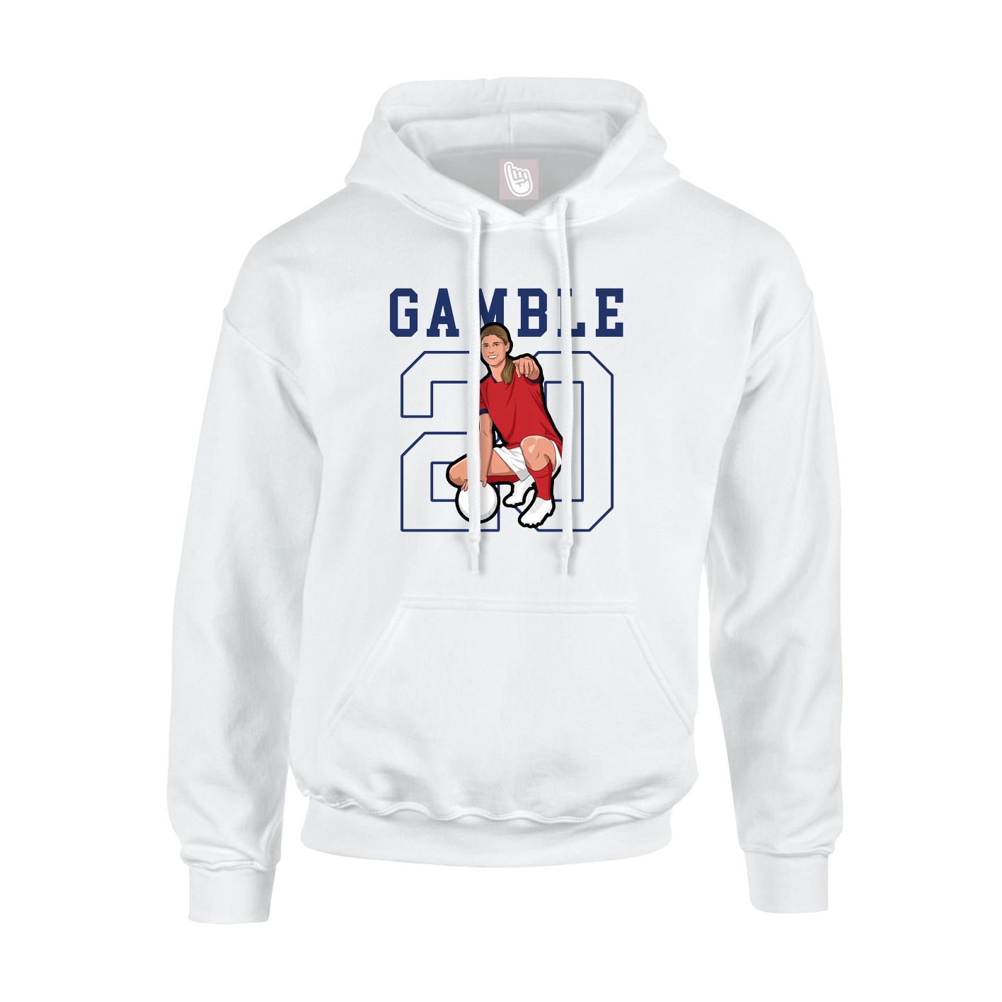 Youth Hoodie — Shirsey in White