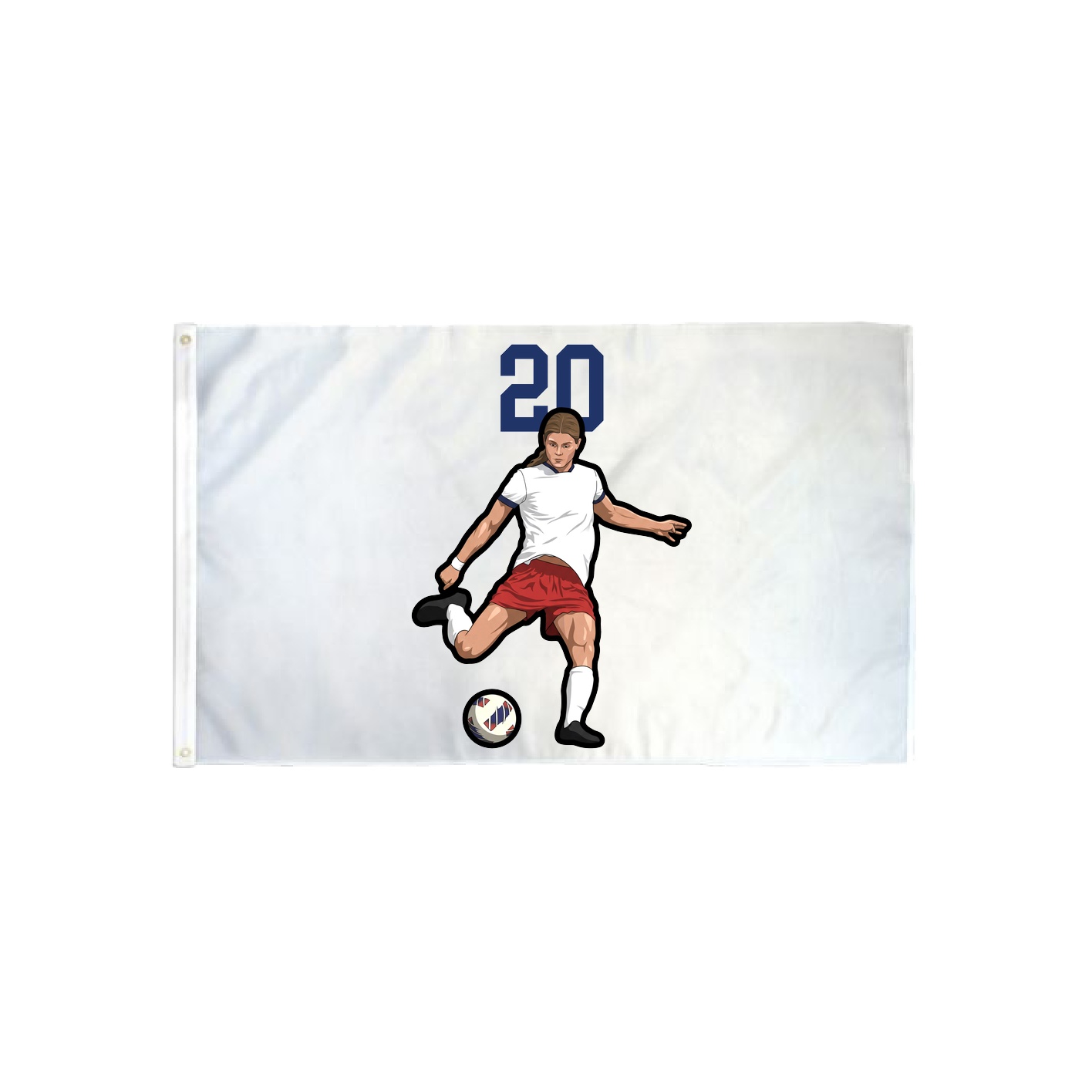 3x5 Flag — Number Top in Classic