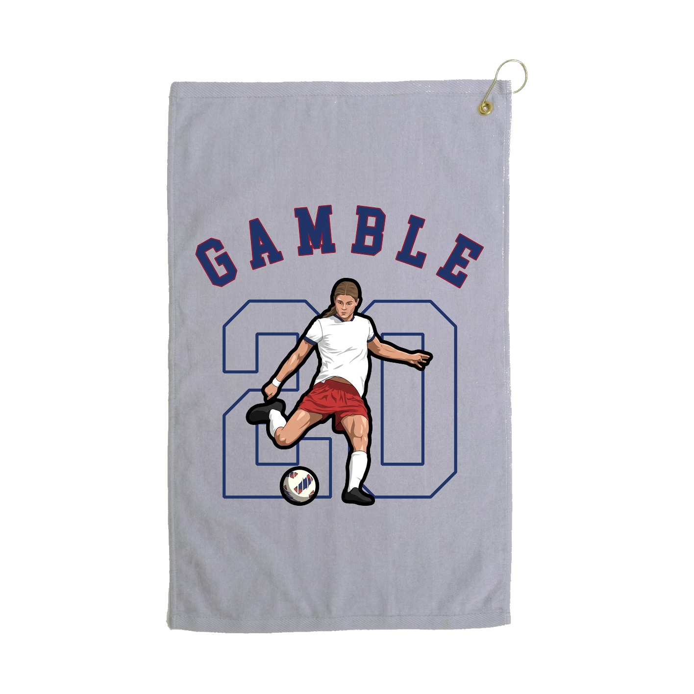 Golf Towel — Shirsey Arch in Grey