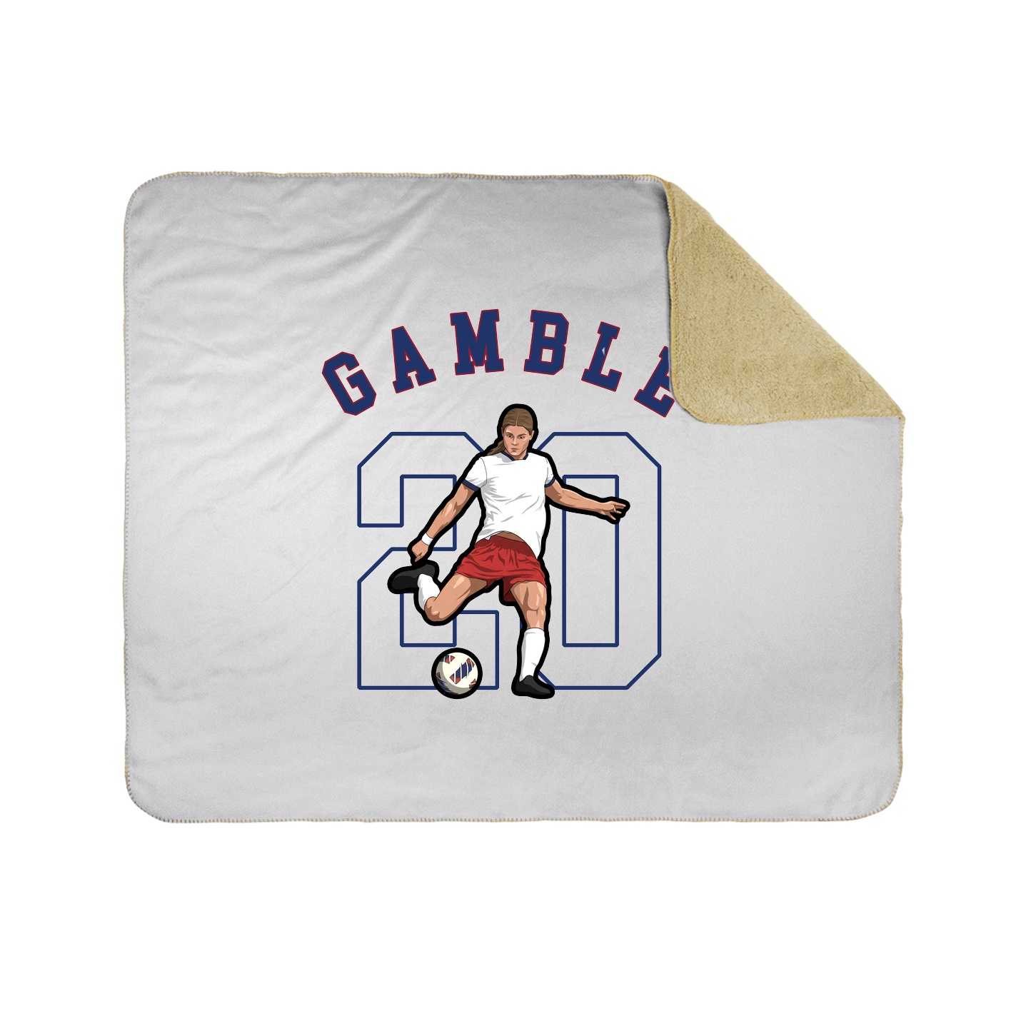 Throw Blanket — Shirsey Arch in White