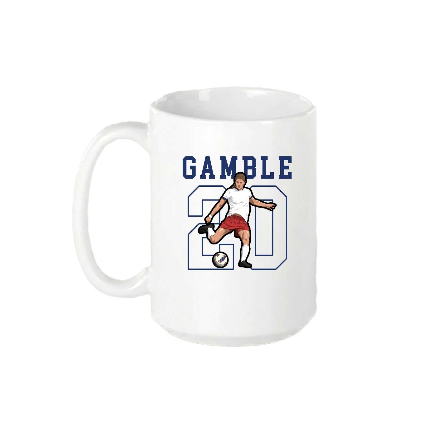 15oz Coffee Mug — Shirsey in White