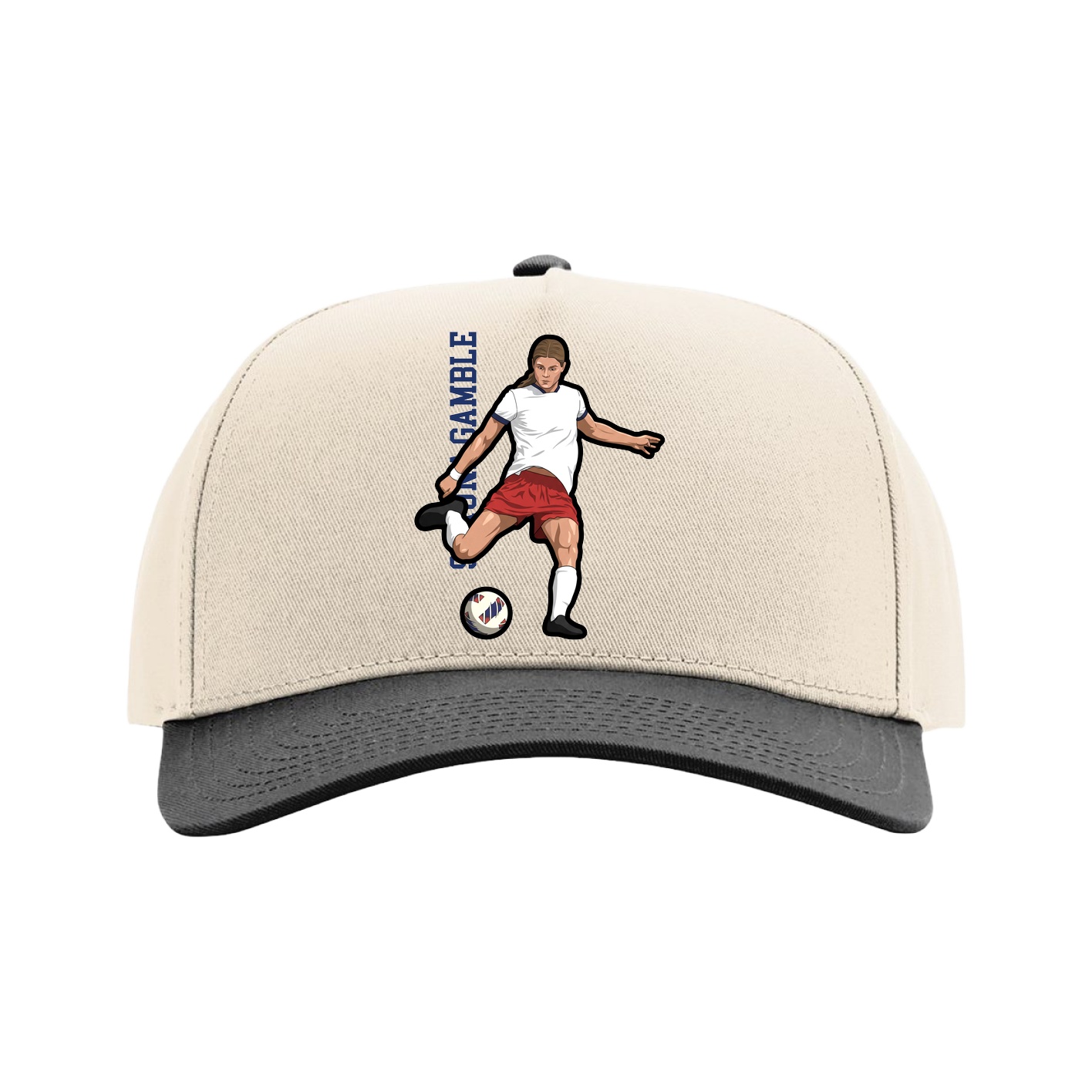 Full Fabric Five-Panel Champ Cap