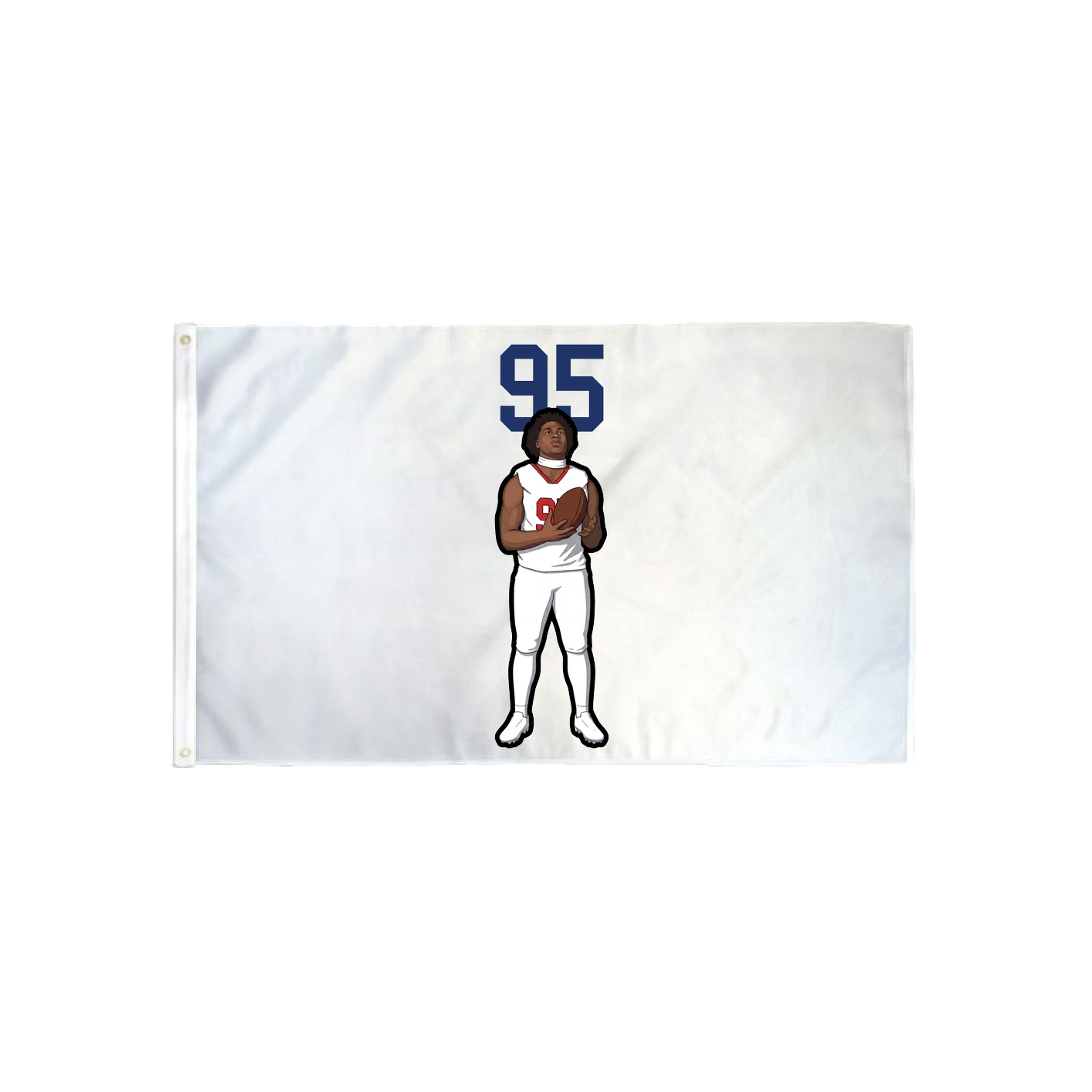 3x5 Flag — Number Top in Classic
