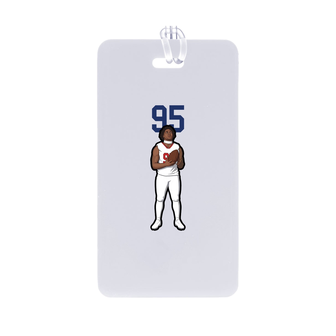 Bag Tag — Number Top in Classic