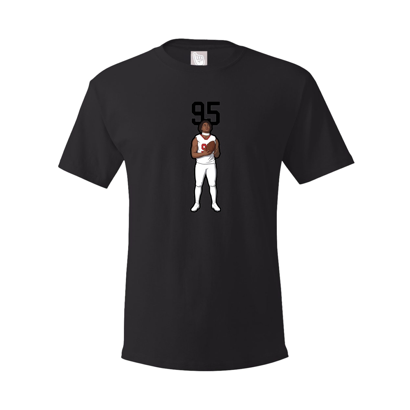 Tee — Number Top in Black