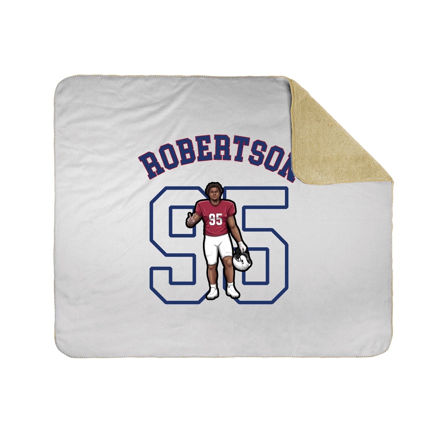 Throw Blanket — Shirsey Arch in White