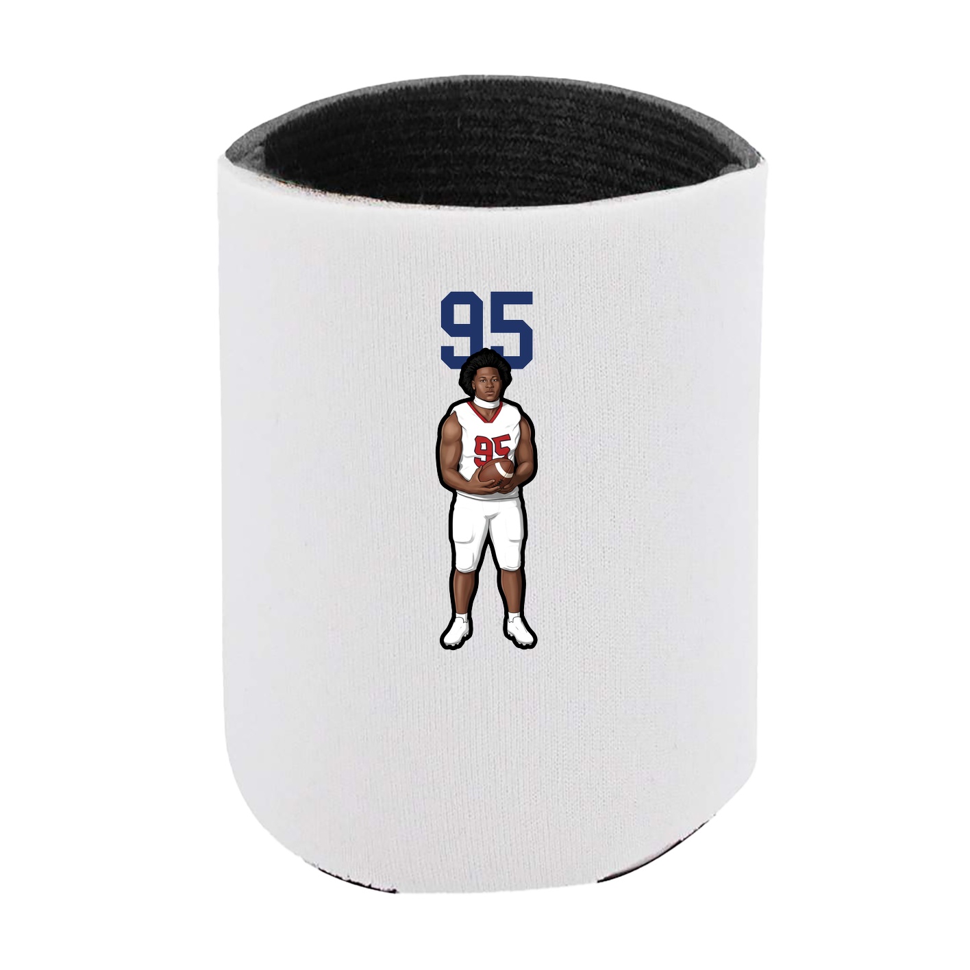 Can Holder — Number Top in White