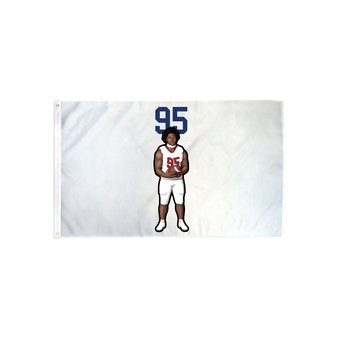 3x5 Flag — Number Top in Classic