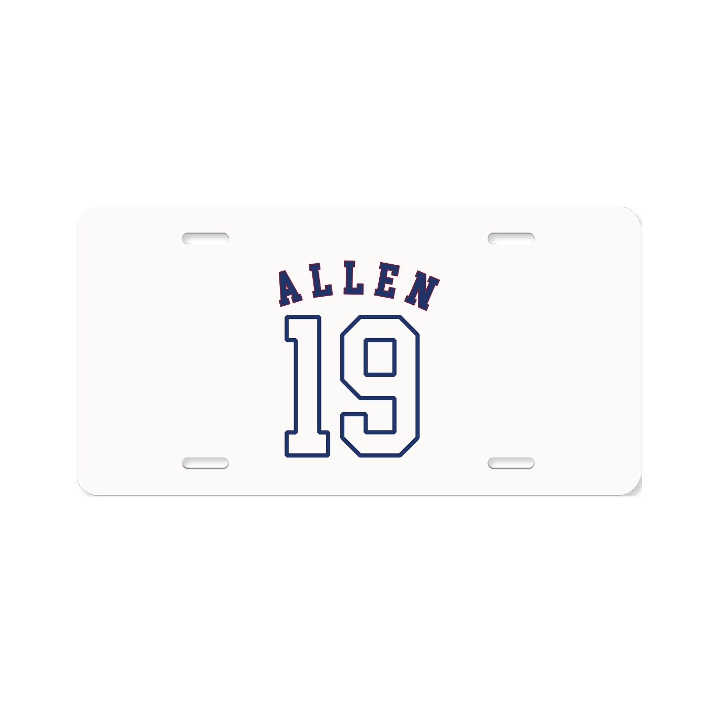 License Plate — Shirsey Arch in Classic