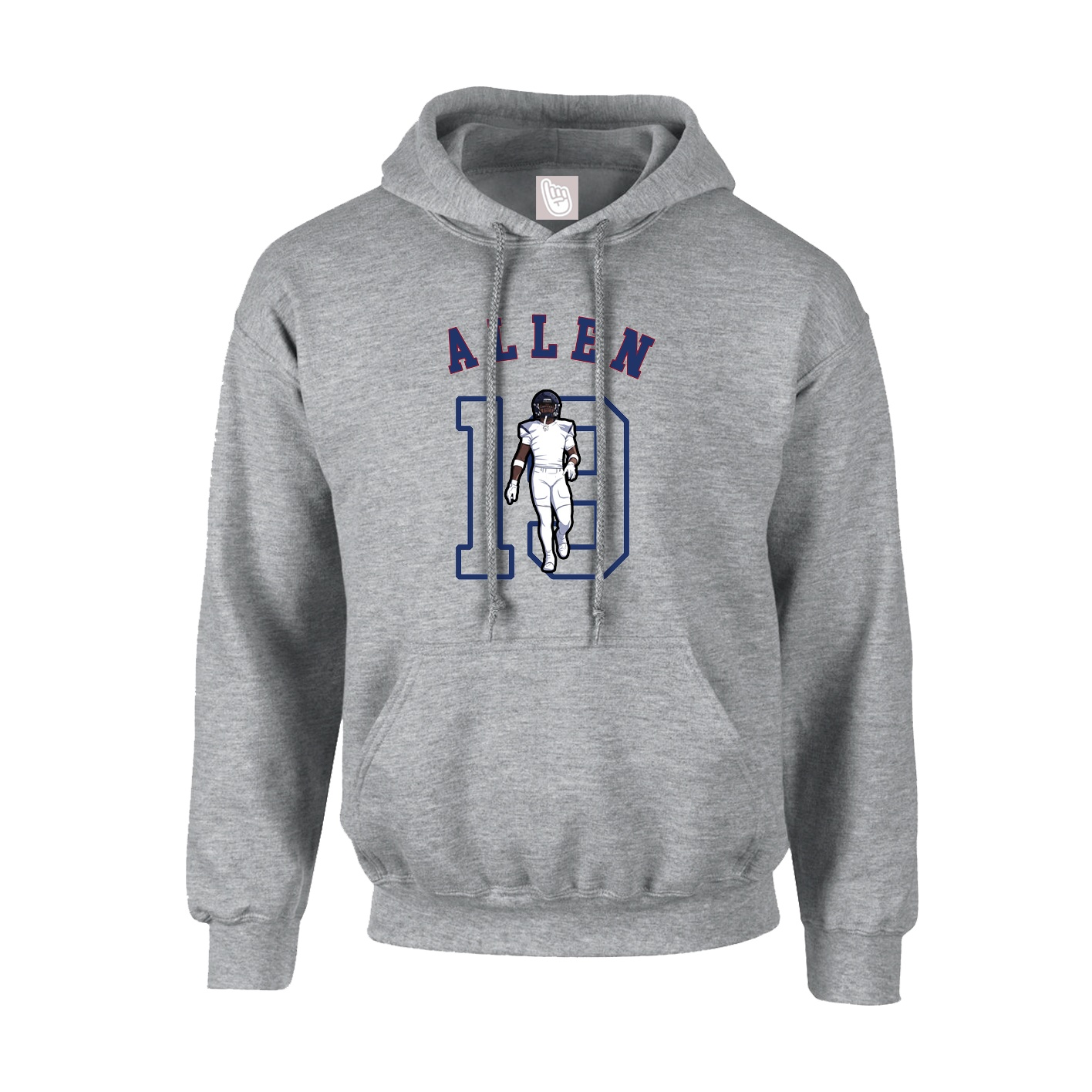 Youth Hoodie — Shirsey Arch in Grey
