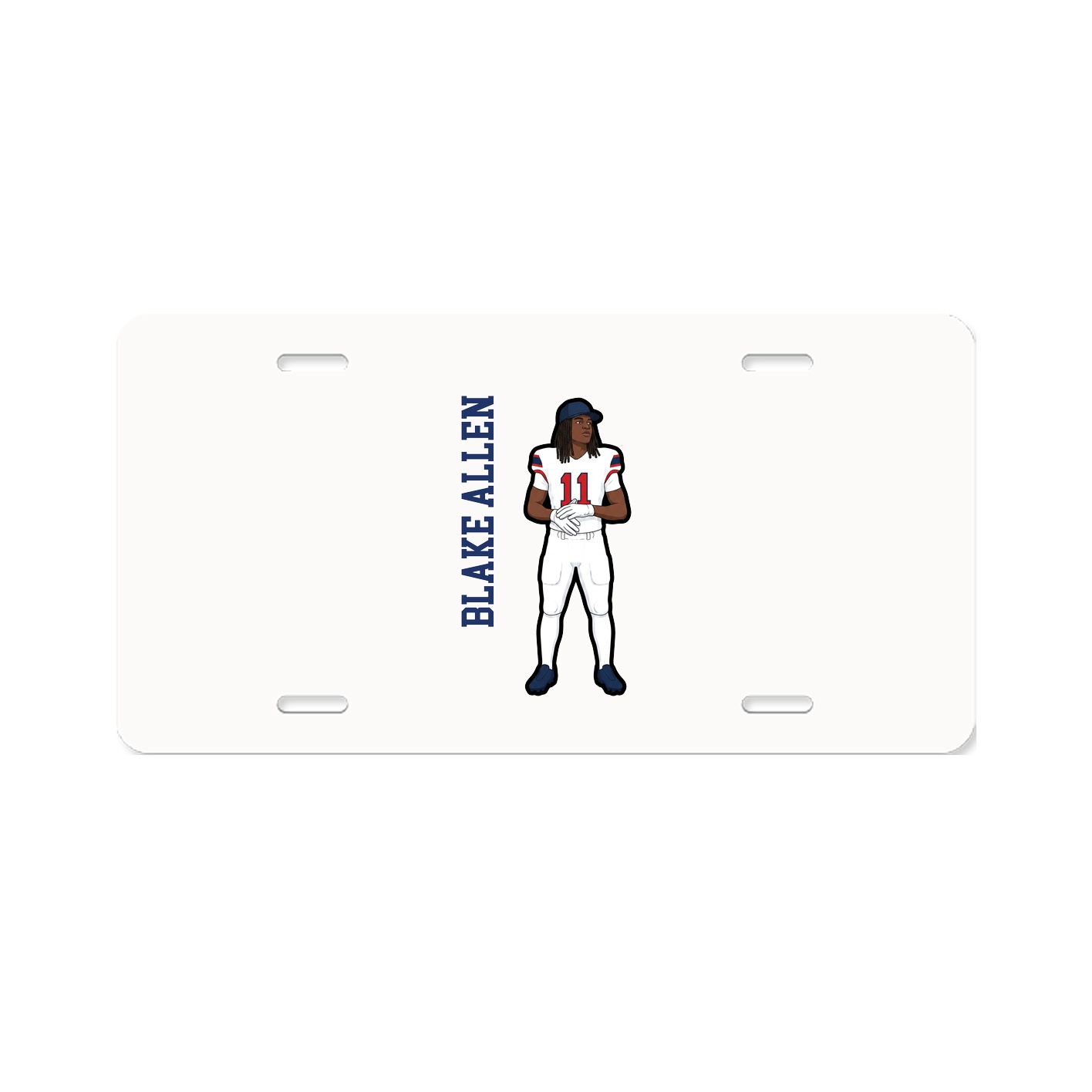 Aluminum License Plate