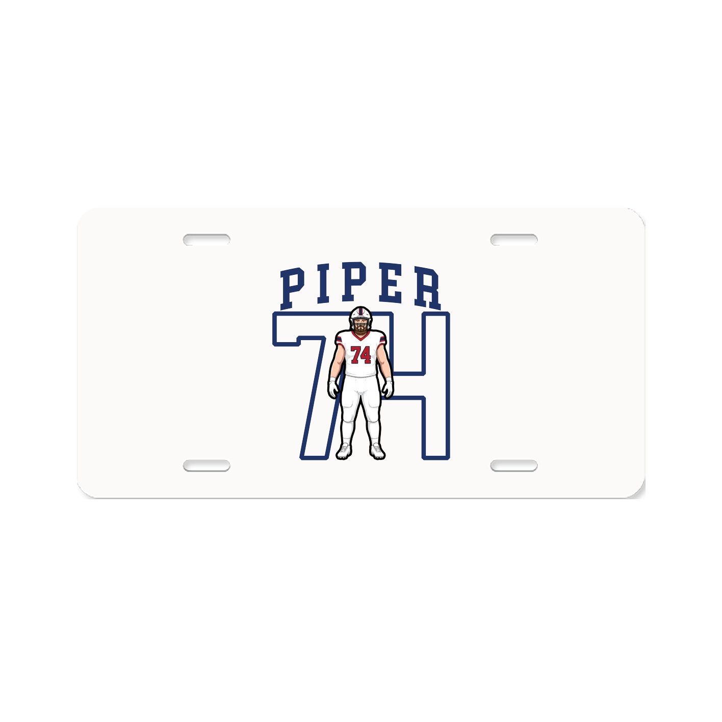 License Plate — Shirsey in Classic